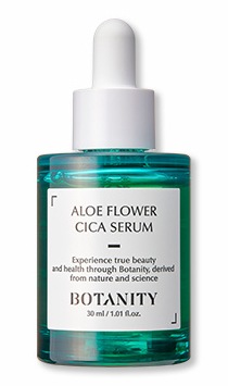 보타니티 알로에 플라워 시카 세럼 청록 유리병 (ALOE FLOWER CICA SERUM)